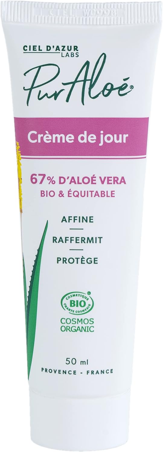 Levně Ciel d'Azur Labs Pur Aloe denní krém s 67 % organického aloe vera 50 ml