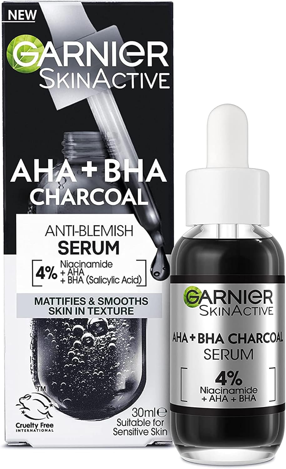 Garnier Skinactive 4% sérum s AHA + BHA 30 ml