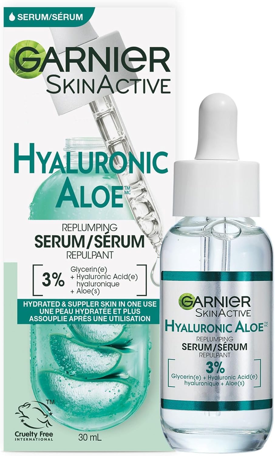 Garnier Skinactive Aloe Vera sérum s kyselinou hyaluronovou 30 ml