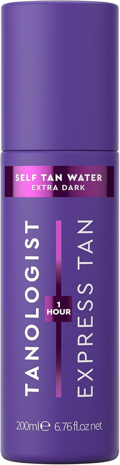 Tanologist Water, extra tmavá (200 ml) hydratační samoopalovací voda-bez uzávěru
