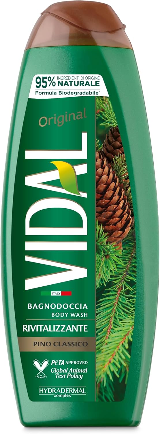 Levně Vidal Classic Pine Revitalizační sprchový gel, 500 ml