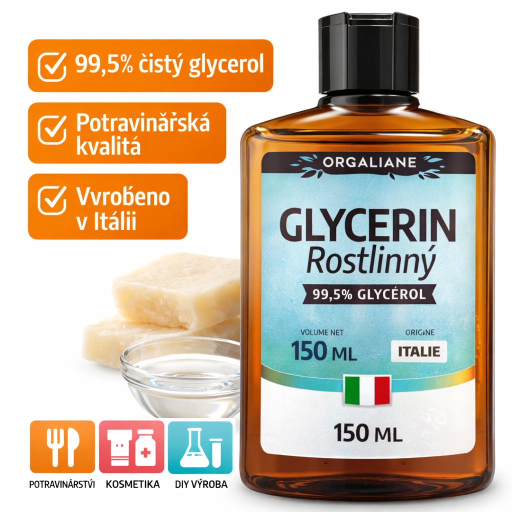 Orgaliane Glycerin rostlinný 99,5 % – 150 ml