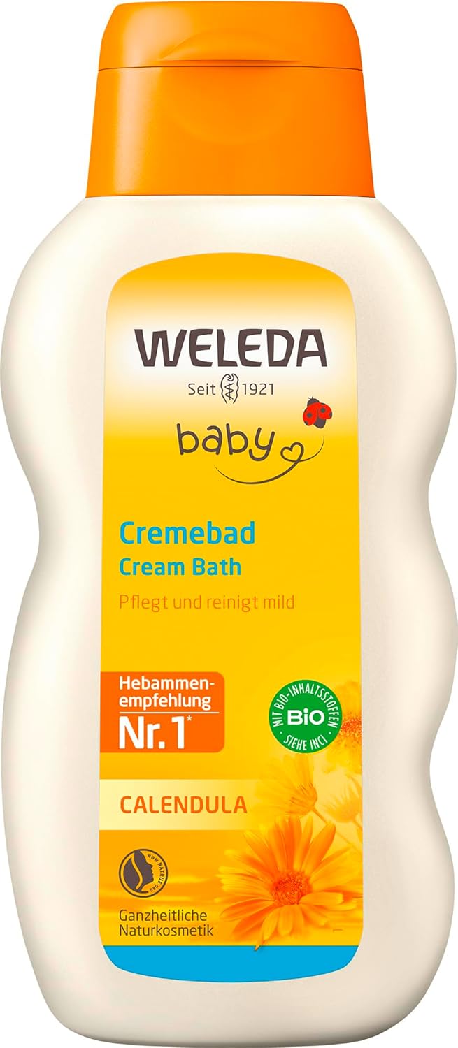 Weleda Baby Měsíčková krémová koupel (Calendula) – 200 ml