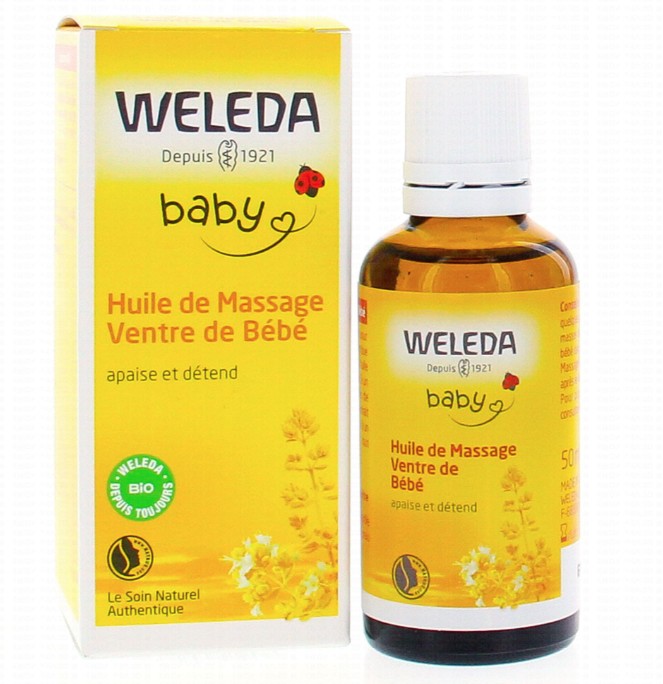 WELEDA - Masážní olej pro bříško dětí 50 ml