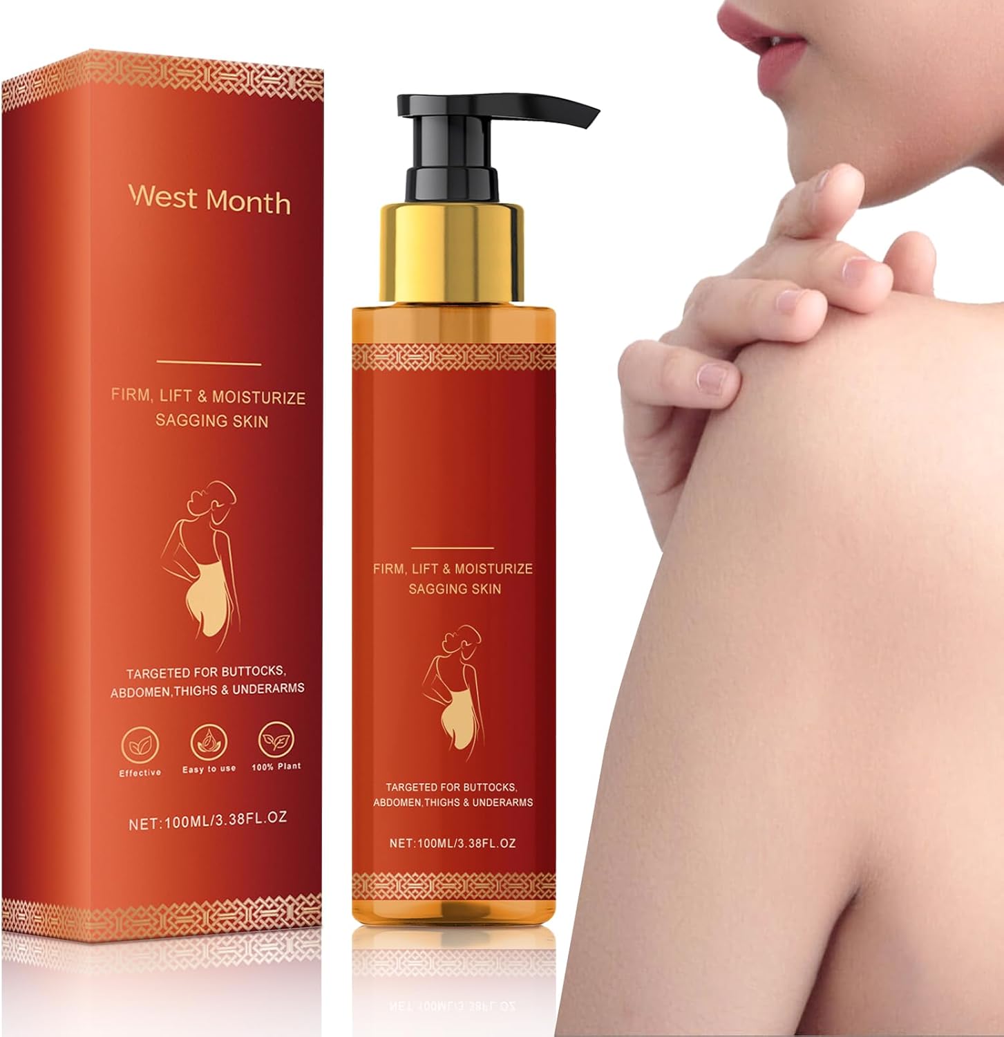 West Month MAGIC – Luxusní tělový olej pro zpevnění a hydrataci (100 ml)