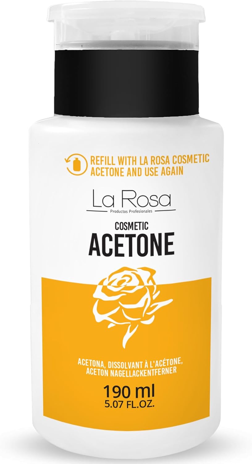 La Rosa LaRosa COSMETIC ACETONE 190 ml v lahvičce s dávkovačem