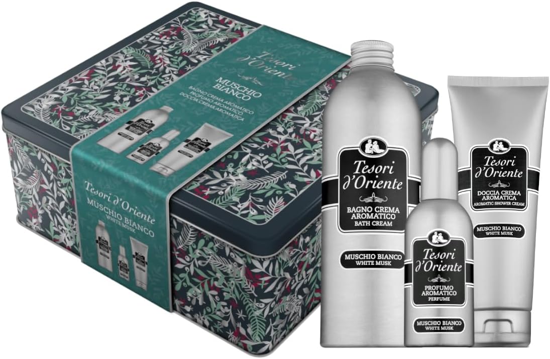 Tesori d'Oriente - Muschio Bianco - Dárková sada tělové kosmetiky 3 produkty