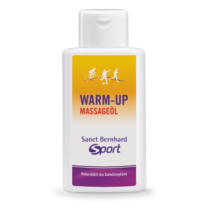 Sanct Bernhard Sport Warm-Up Massageöl – zahřívací masážní olej (250 ml)