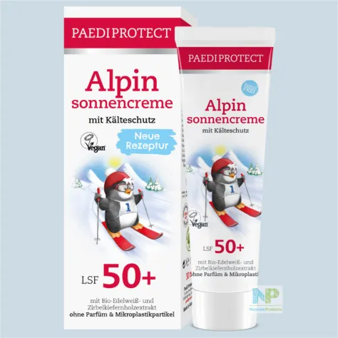 PAEDIPROTECT Alpin Sonnencreme SPF 50+ – dětský opalovací krém do hor a zimy (30 ml)
