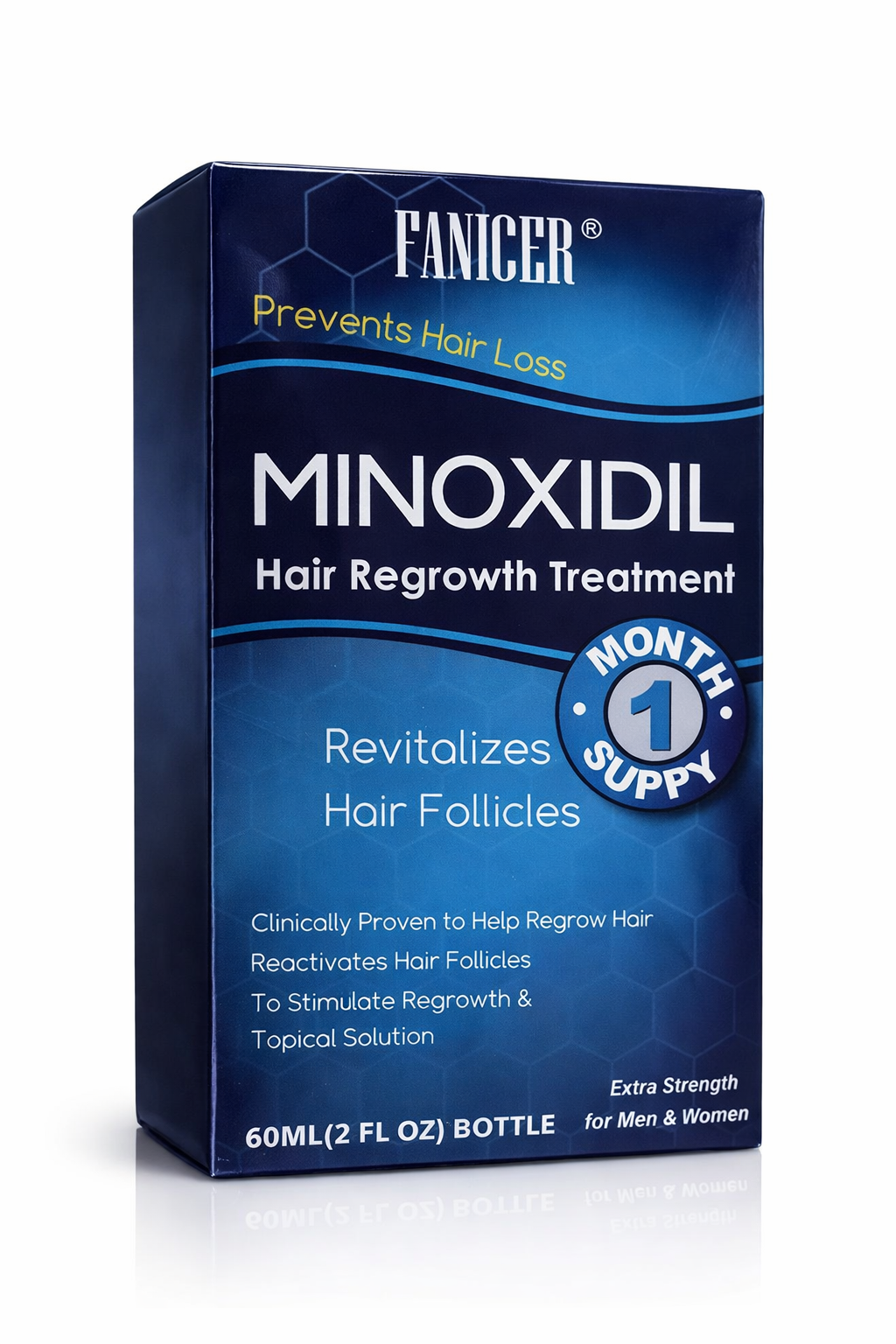 FANICER Minoxidil – kúra pro podporu růstu vlasů 60 ml