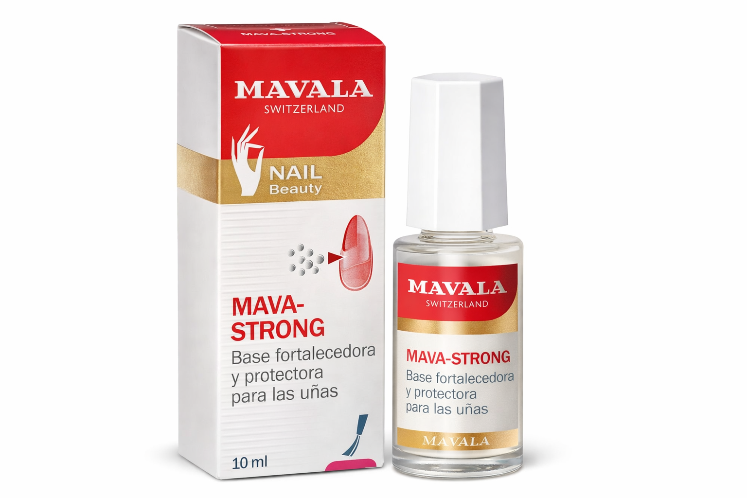 Levně MAVALA Mava-Strong zpevňující a ochranná báze na nehty 10 ml