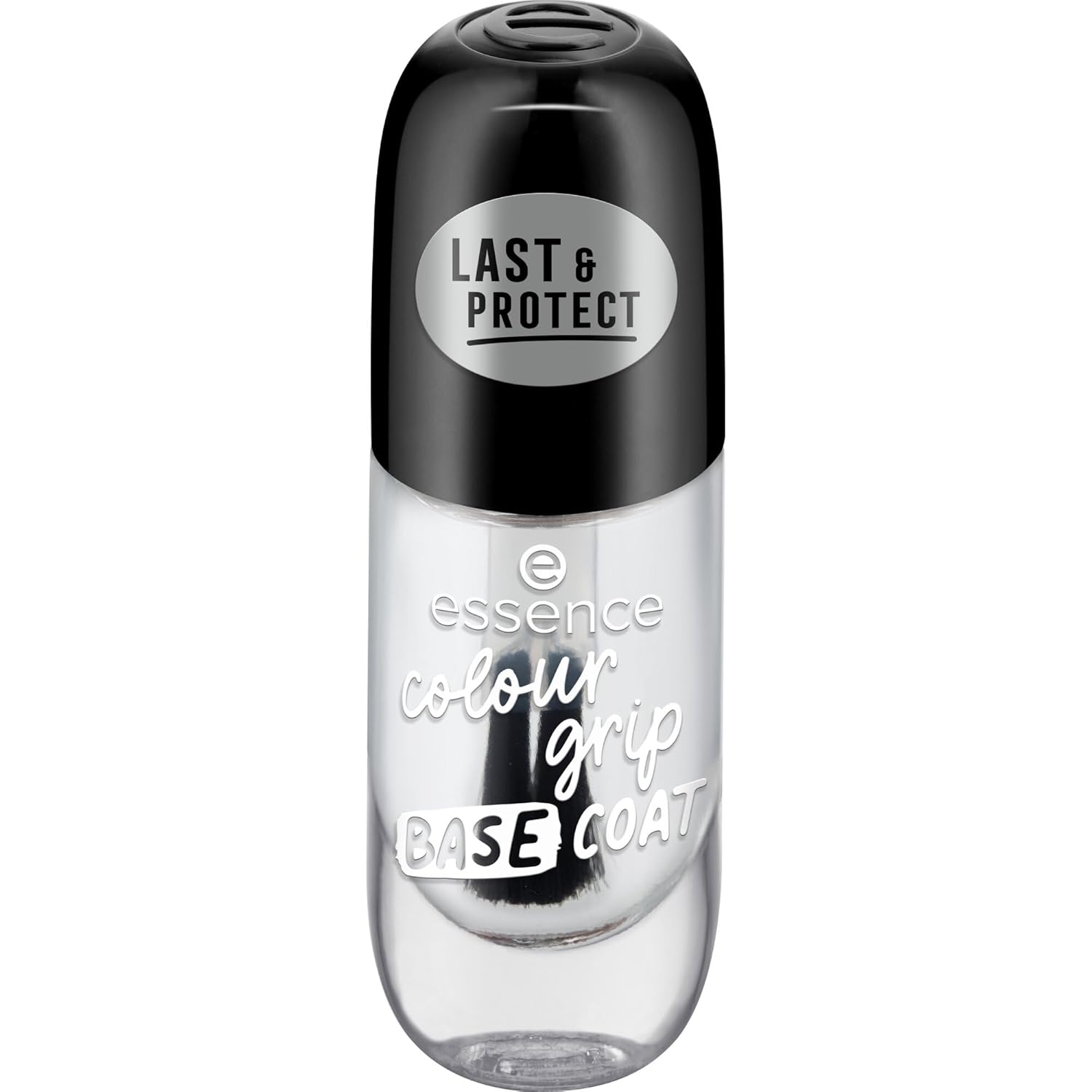 Levně essence cosmetics Colour Grip Base Coat – 8 ml -transparentní podkladový lak