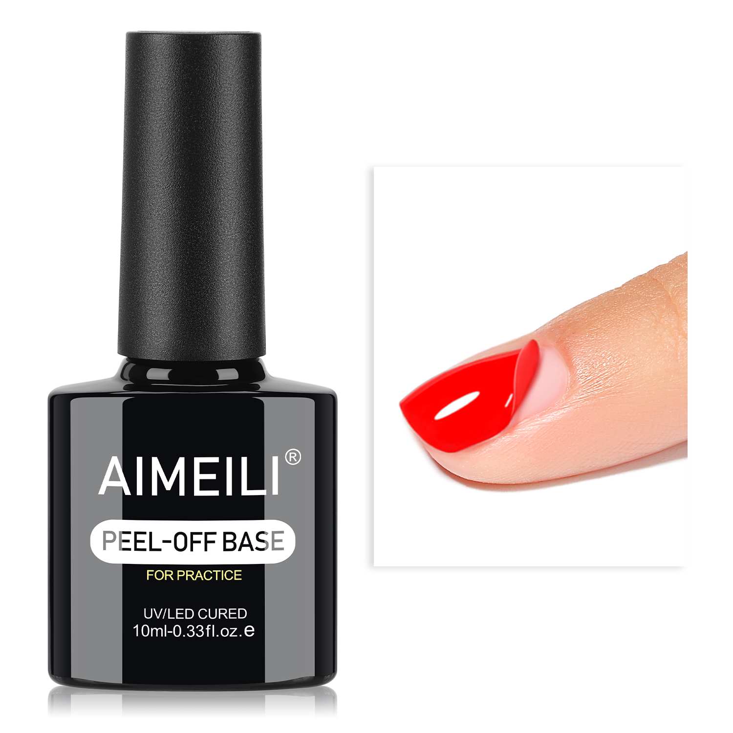 AIMEILI Peel-Off Base Coat – podkladová báze pod gel lak, 10 ml