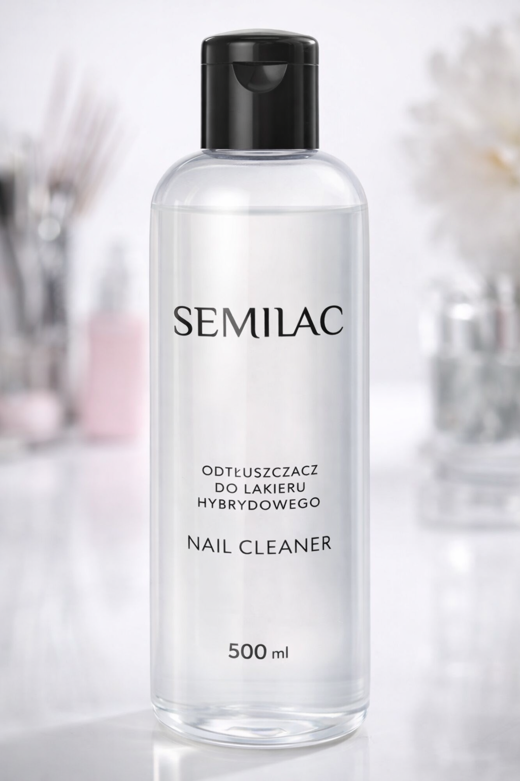 Semilac Nail Cleaner – odmašťovač na nehty, 500 ml