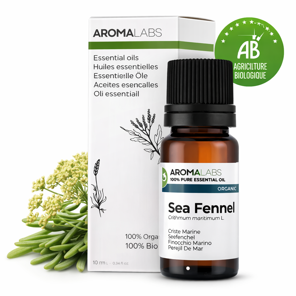 Aroma Labs AROMALABS Sea Fennel – Organický esenciální olej 5 ml (100% čistý) -  mořský fenykl