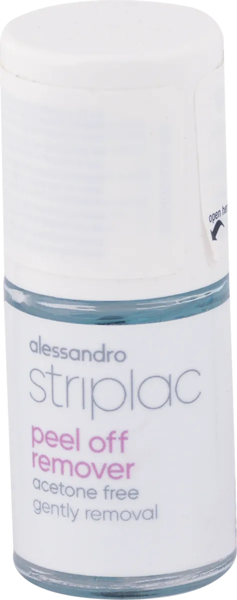 Alessandro Striplac Peel Off Remover – odstraňovač laků na nehty bez acetonu 6,5 ml