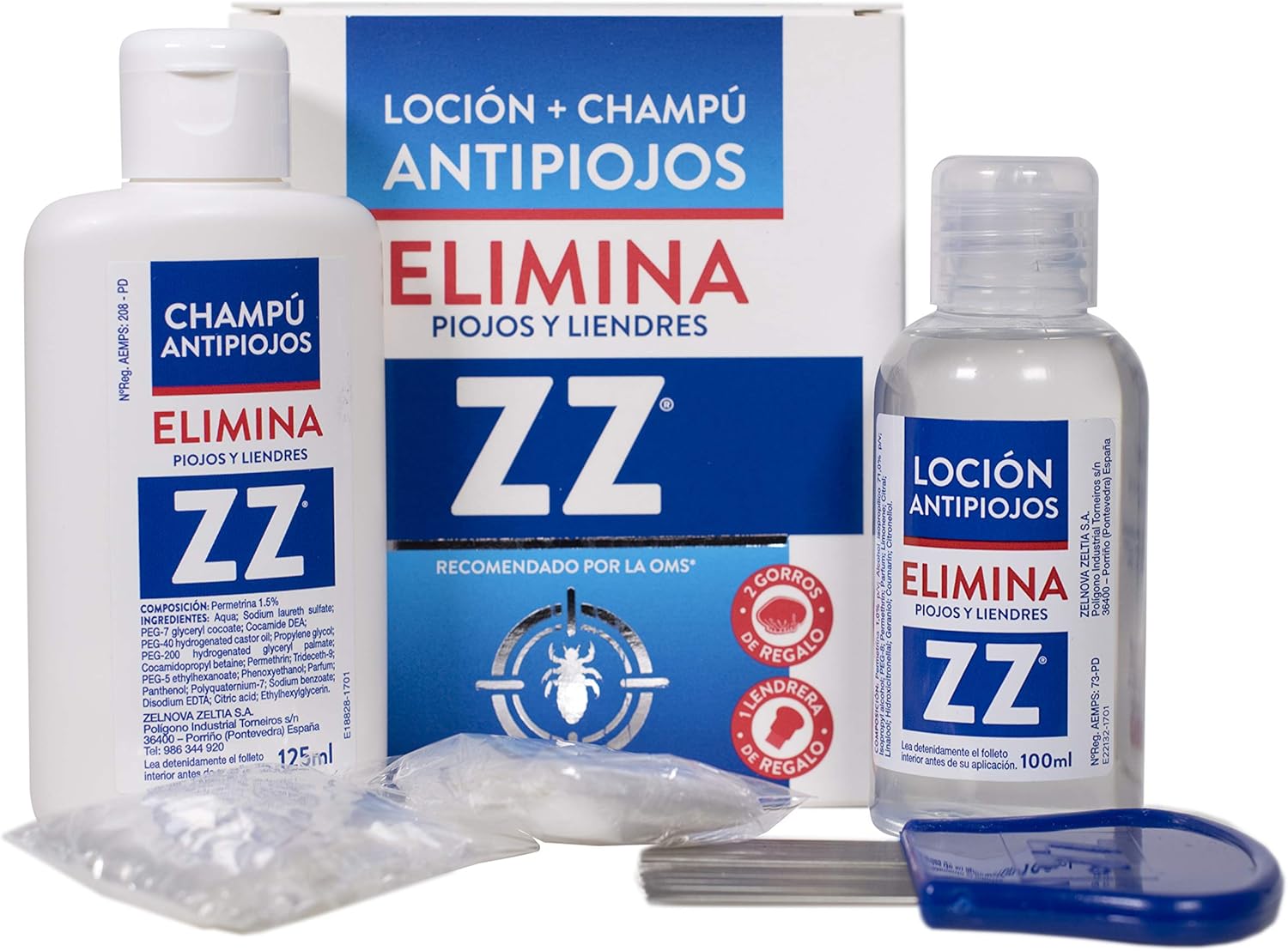 ZZ Antipiojos – sada proti vši a hnidám (šampon + lotion) 125ml, 100ml