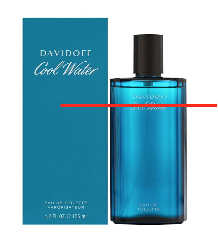 Levně Davidoff Cool Water EDT, 125 ml (chybí část obsahu)