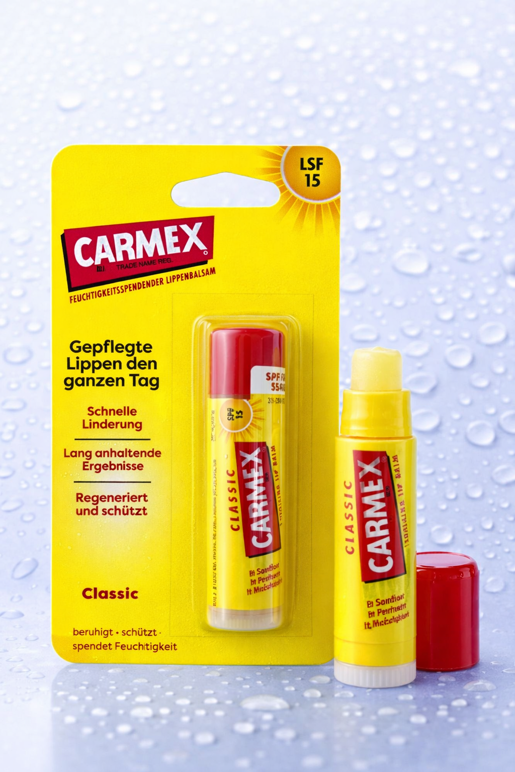 Levně CARMEX armex Classic hydratační balzám na rty SPF 15 – tyčinka 4,25 g