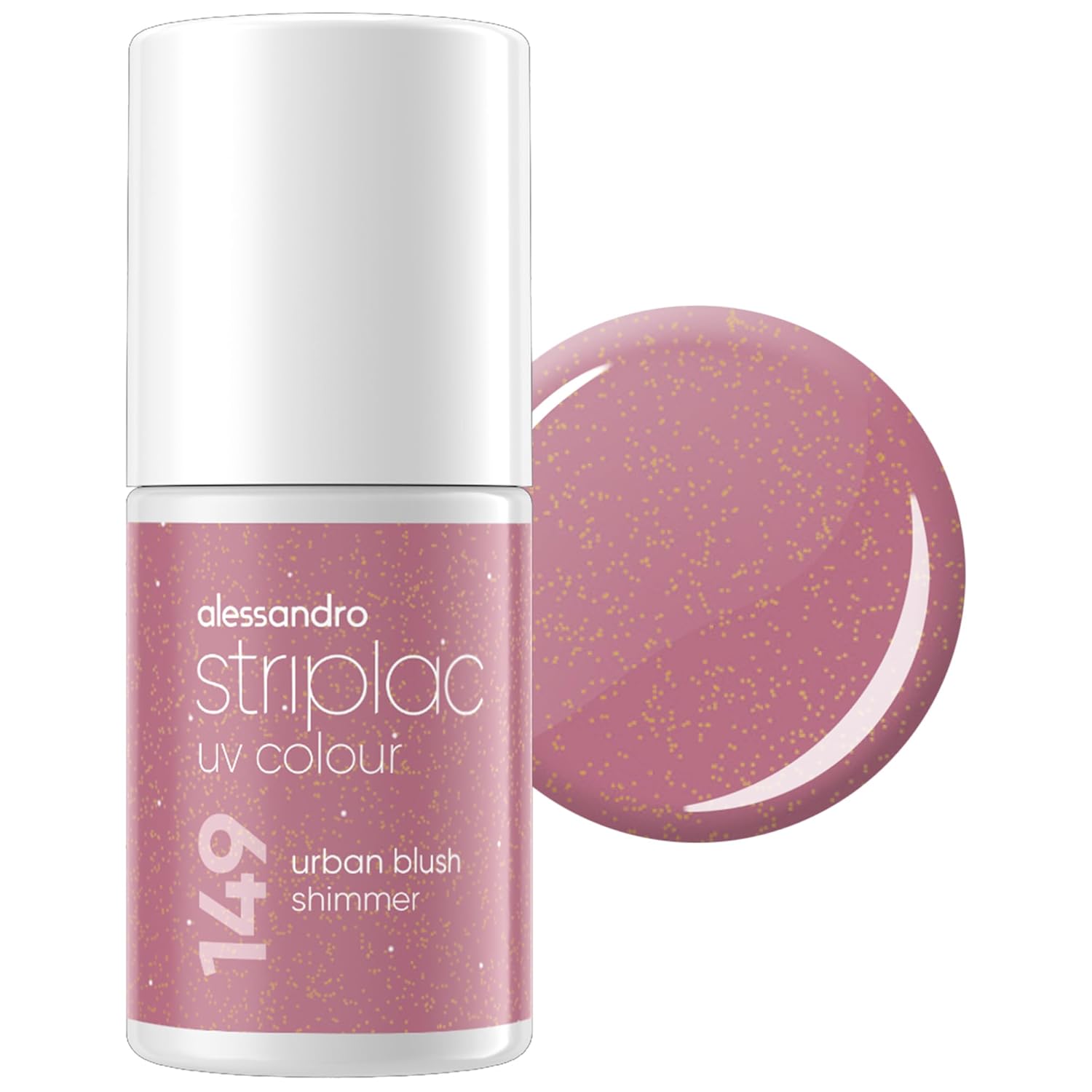 Alessandro Striplac UV lak  149 Urban Blush Shimmer 6,5 ml