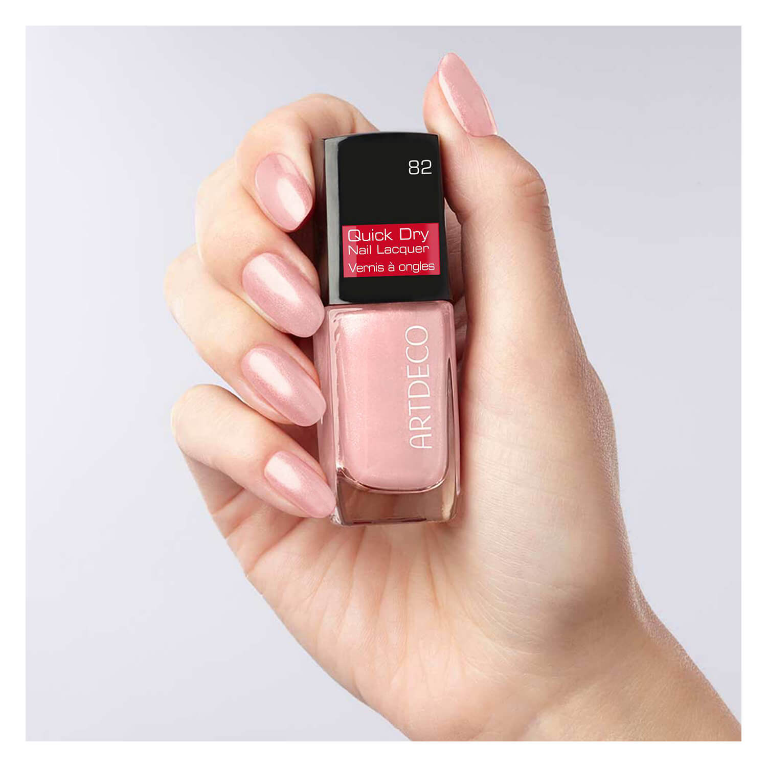 Levně ARTDECO Quick Dry Nail Lacquer 82 Delicate Romance – rychleschnoucí lak na nehty 10 ml