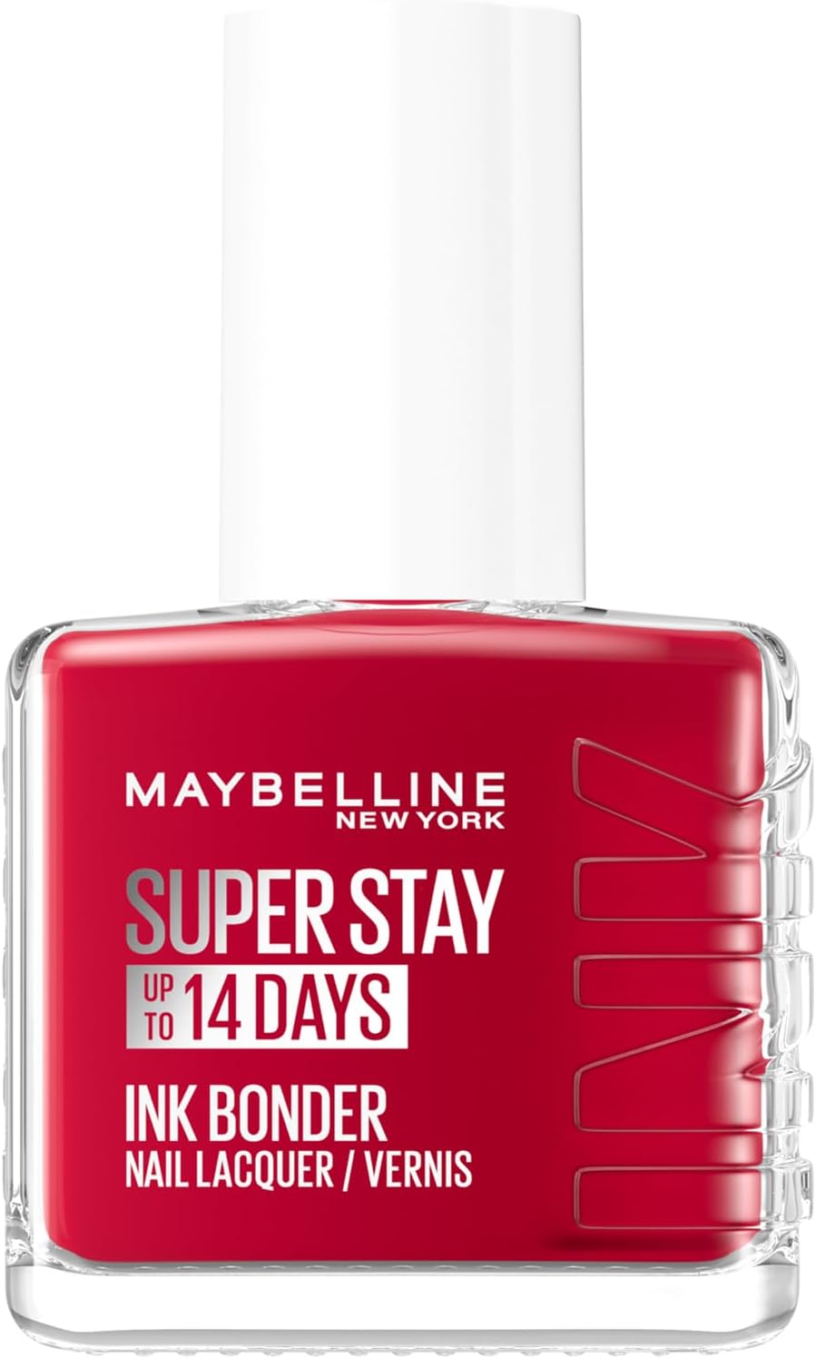 Maybelline New York Super Stay Ink Bonder Nail Lacquer – 06 Tmavo červená (12 ml)