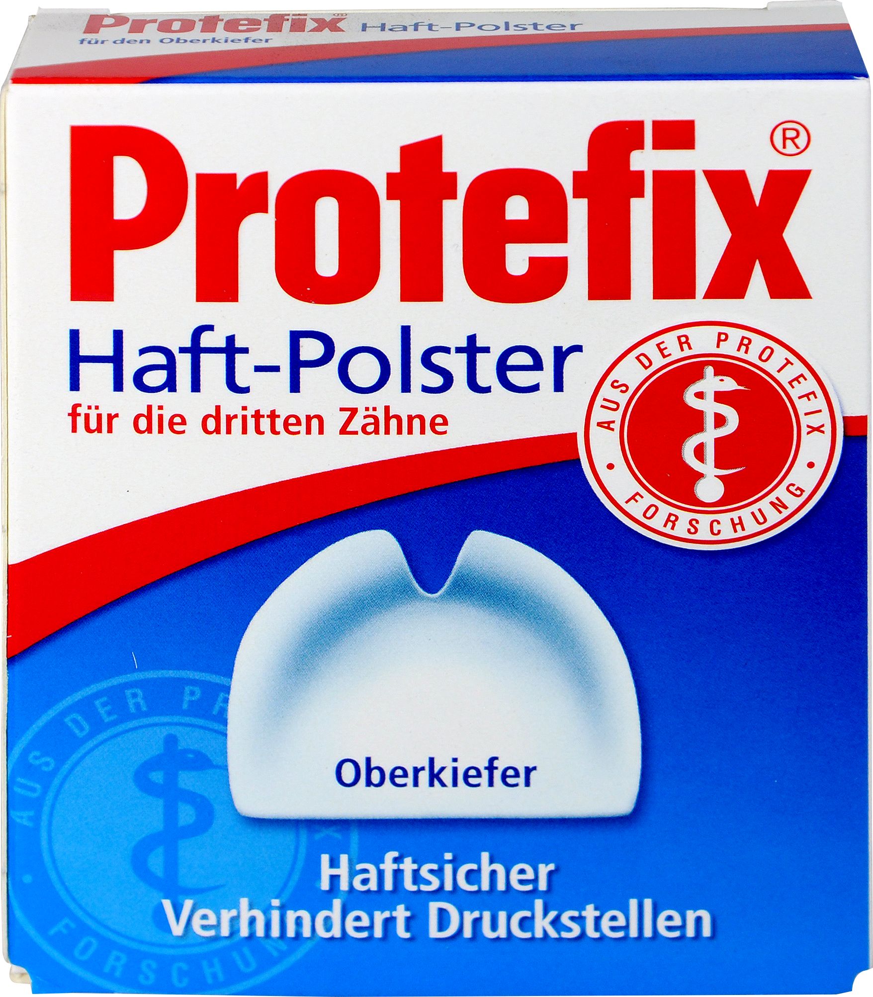 Protefix Haft-Polster – lepící podložky na horní zubní protézu, 30 ks