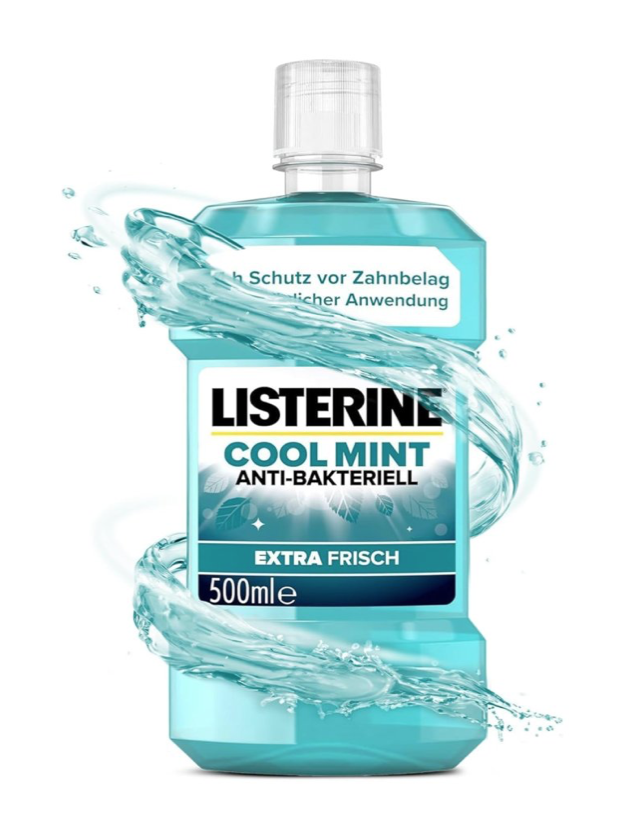 LISTERINE Cool Mint Antibakteriální ústní voda, 500 ml