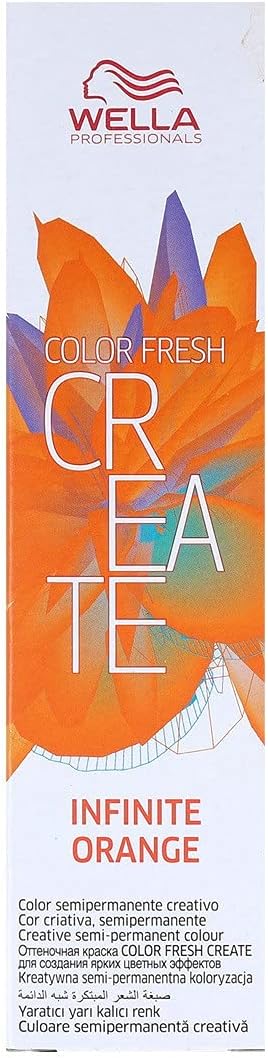 Wella Color Fresh Create - Tónovací krém na vlasy - iNFINITE ORANGE - 60 ml, EXP: 03/2026