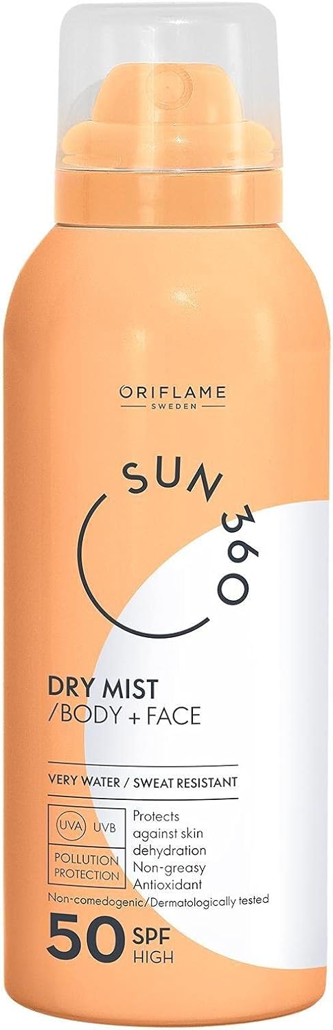 Oriflame Sun 360 opalovací mlha ve spreji SPF 50 150 ml, EXP: 02/2026
