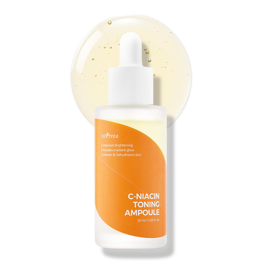 Isntree C-Niacin Toning Ampoule – rozjasňující vitamínové sérum s vitamínem C, 50 ml, EXP: 03/2026