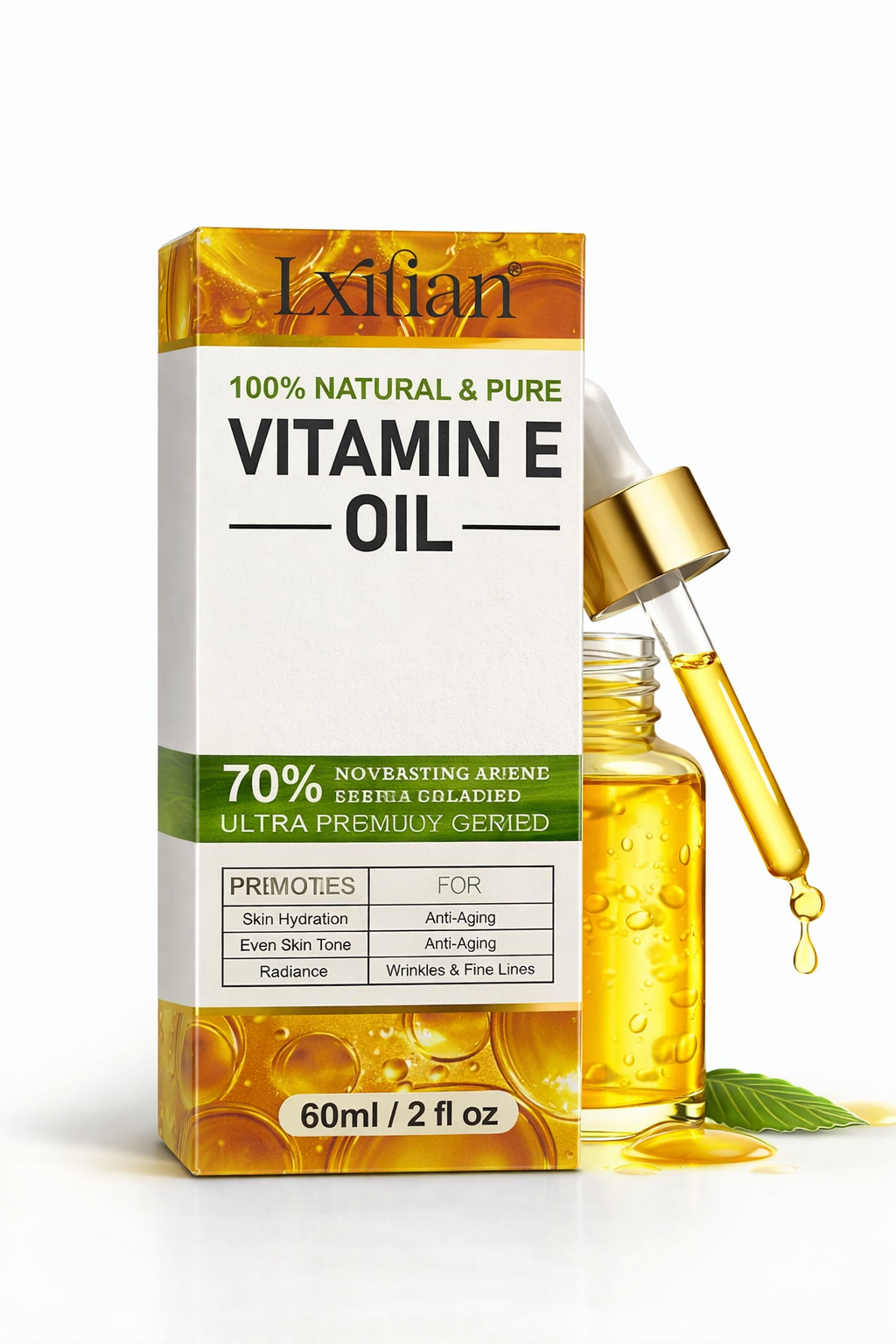 Lufian Vitamin E Oil – 100% přírodní olej s vitamínem E (60 ml) 05/28