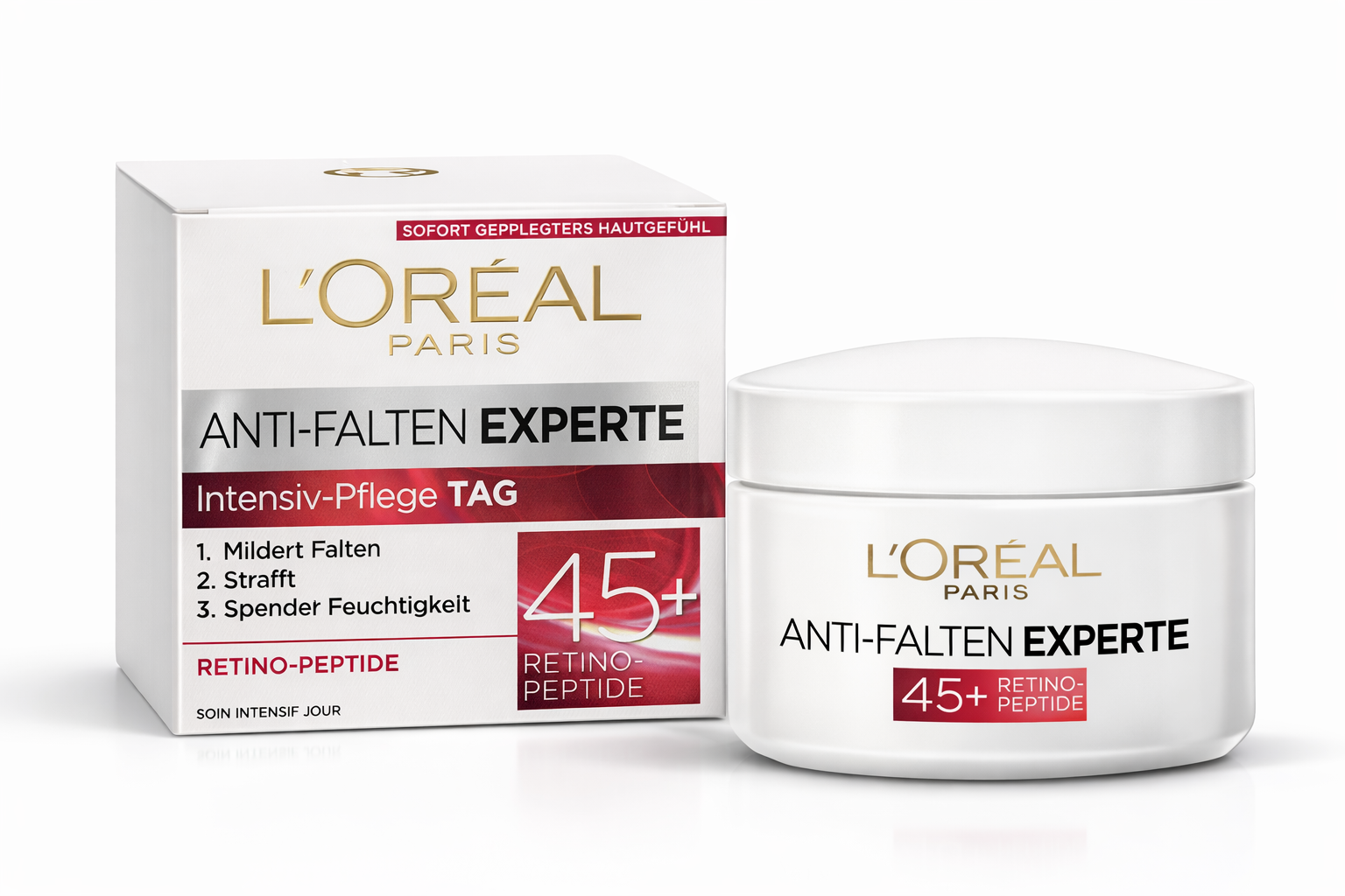 L'Oréal L’Oréal Paris Anti-Falten Experte 45+ – denní krém proti vráskám (50 ml)
