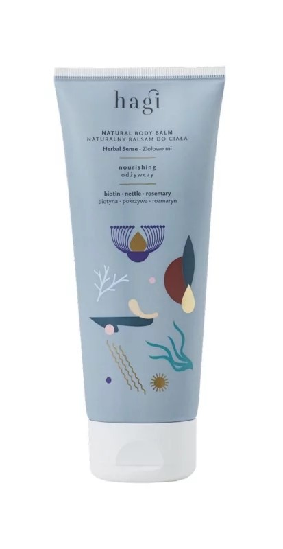 Hagi Natural Body Balm Herbal Sense – přírodní tělový balzám (200 ml) exp. 02/26