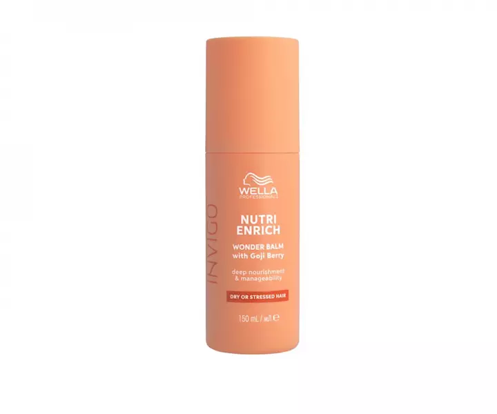 Wella Professionals Invigo Nutri-Enrich Wonder Balm – vyživující bezoplachový balzám pro suché a namáhané vlasy (150 ml) exp.: 02/26