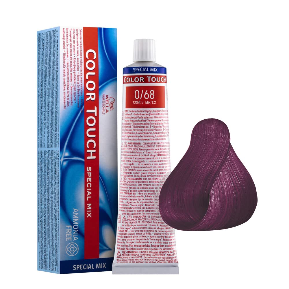 Wella Professionals Intenzivní tónovací barva pro kreativní míchání odstínů 0/68 (60 ml) exp.: 01/26
