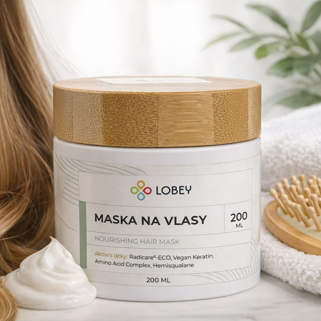 LOBEY Vyživující maska na vlasy (200 ml) EXP.: 04/26