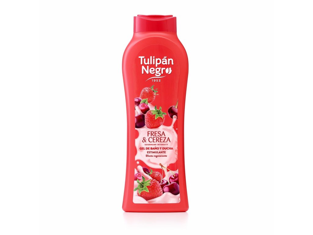 Tulipán Negro – Sprchový gel Fresa & Cereza 650 ml