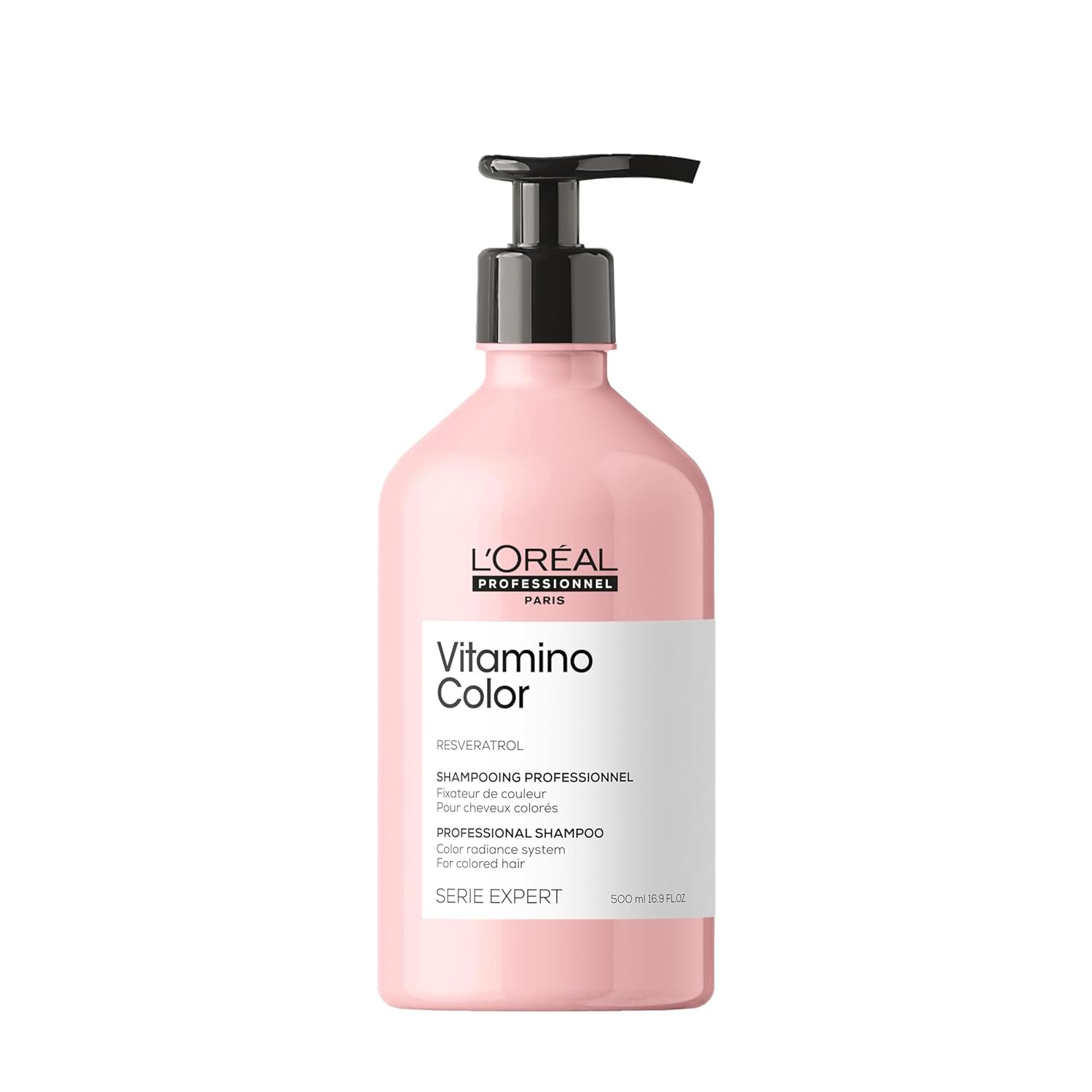 L'Oréal L'Oréal, Vitamino Color, šampon, 500 ml (poškodený aplikátor)