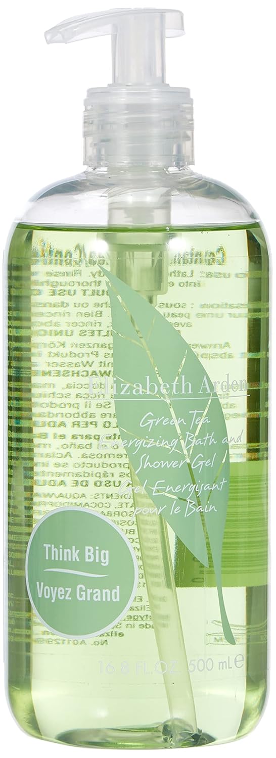 Elizabeth Arden Green Tea – osvěžující sprchový gel se zeleným čajem, 500 ml (poškozený aplikátor)