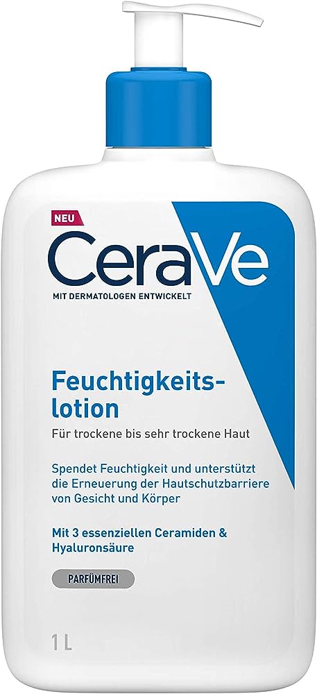 CeraVe - Hydratační krém pro suchou až velmi suchou pokožku, 1L (poškozený aplikátor)