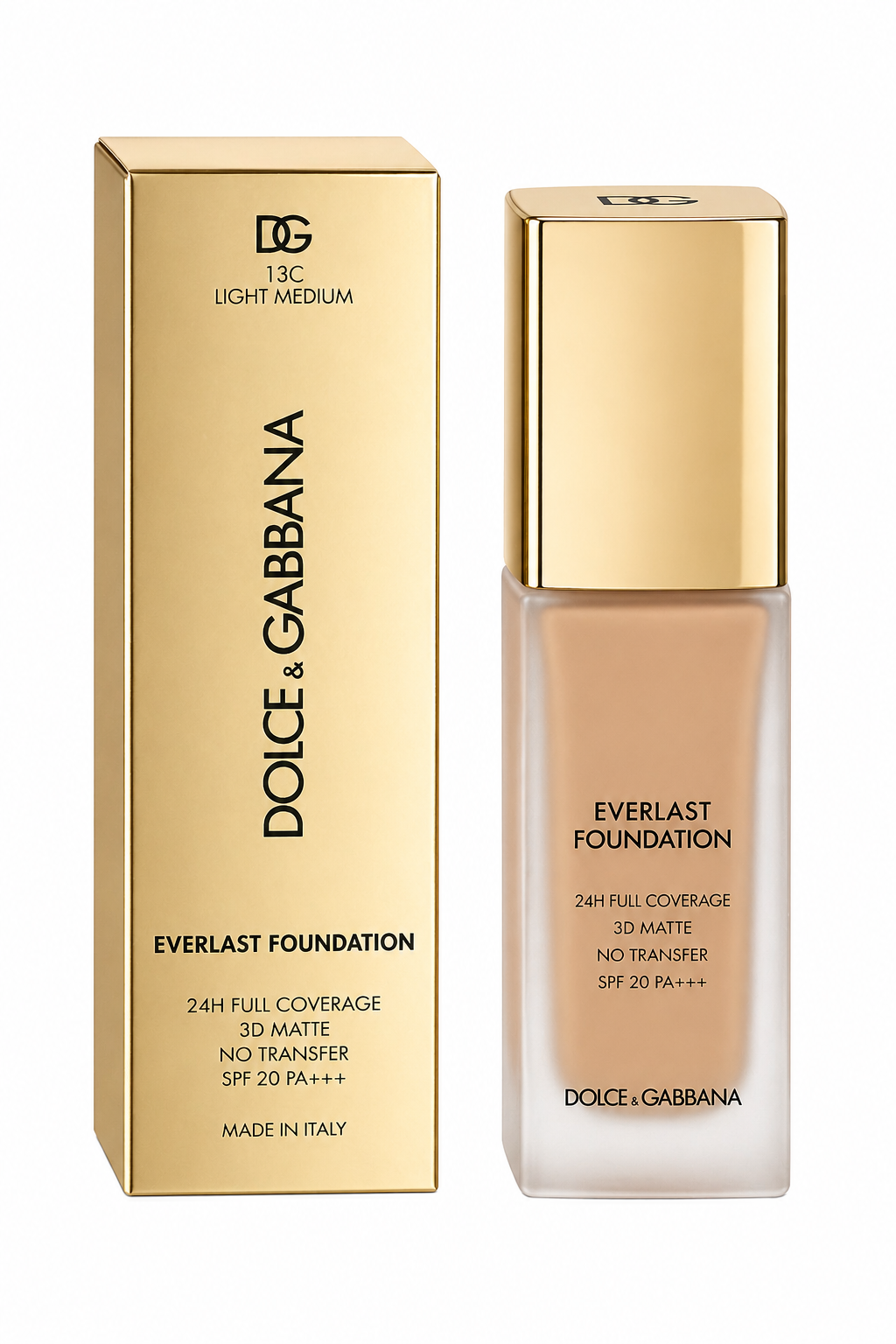 Dolce & Gabbana Everlast Foundation – Luxusní make-up odstín 13C Light Medium 30ml