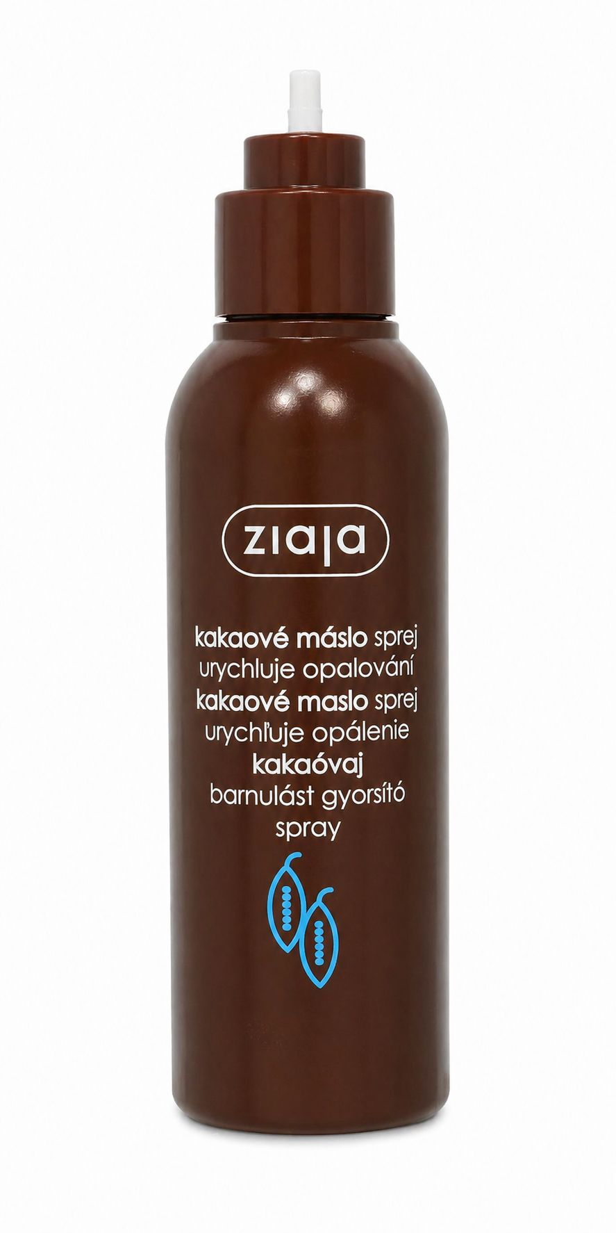 ZIAJA Kakaové máslo – urychlovač opalování ve spreji (100 ml) -poškozený aplikátor