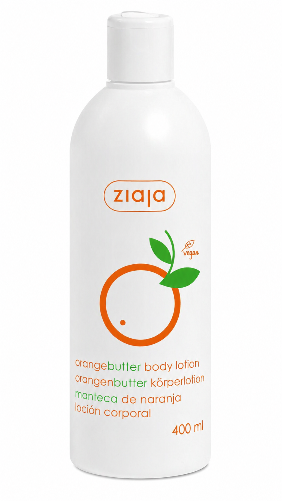 ZIAJA Orange Butter – tělové mléko 400 ml (poškozený aplikátor)