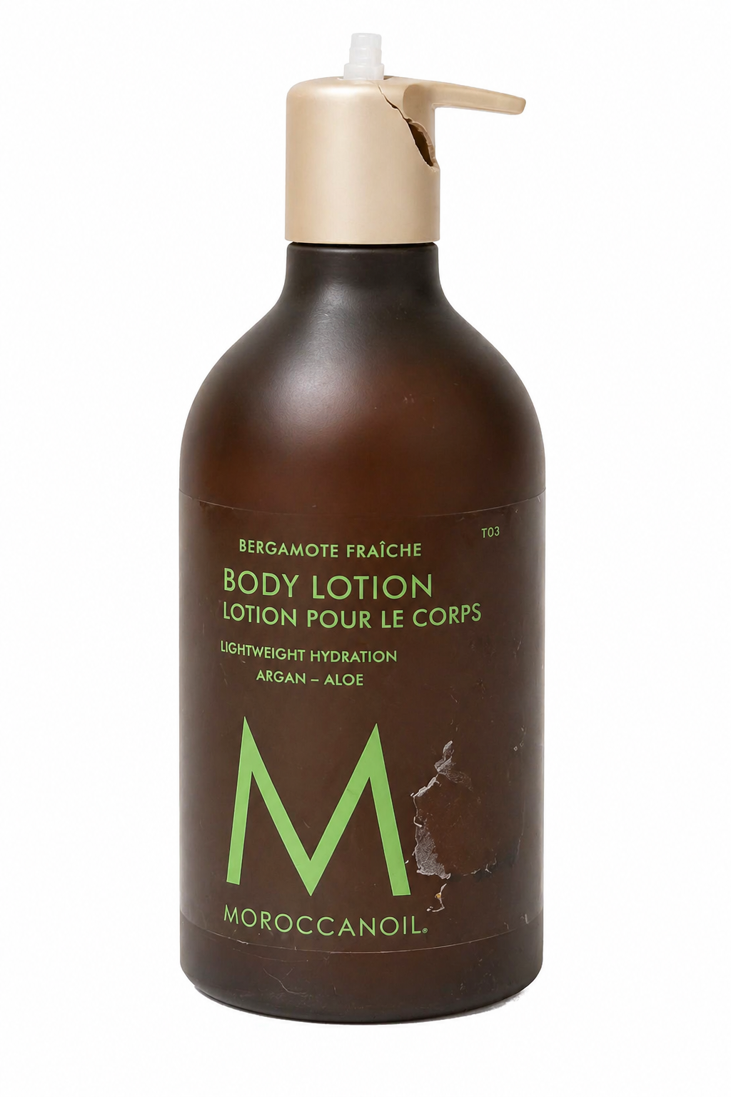 Moroccanoil Bergamote Fraîche tělové mléko – 360 ml -(poškozený aplikátor)