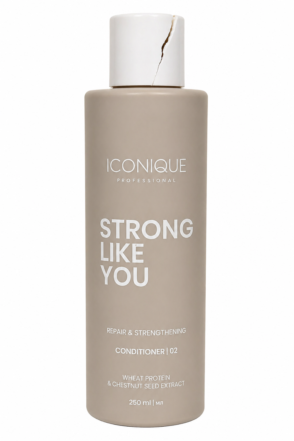 ICONIQUE Professional Strong Like You kondicionér na poškozené vlasy 250 ml