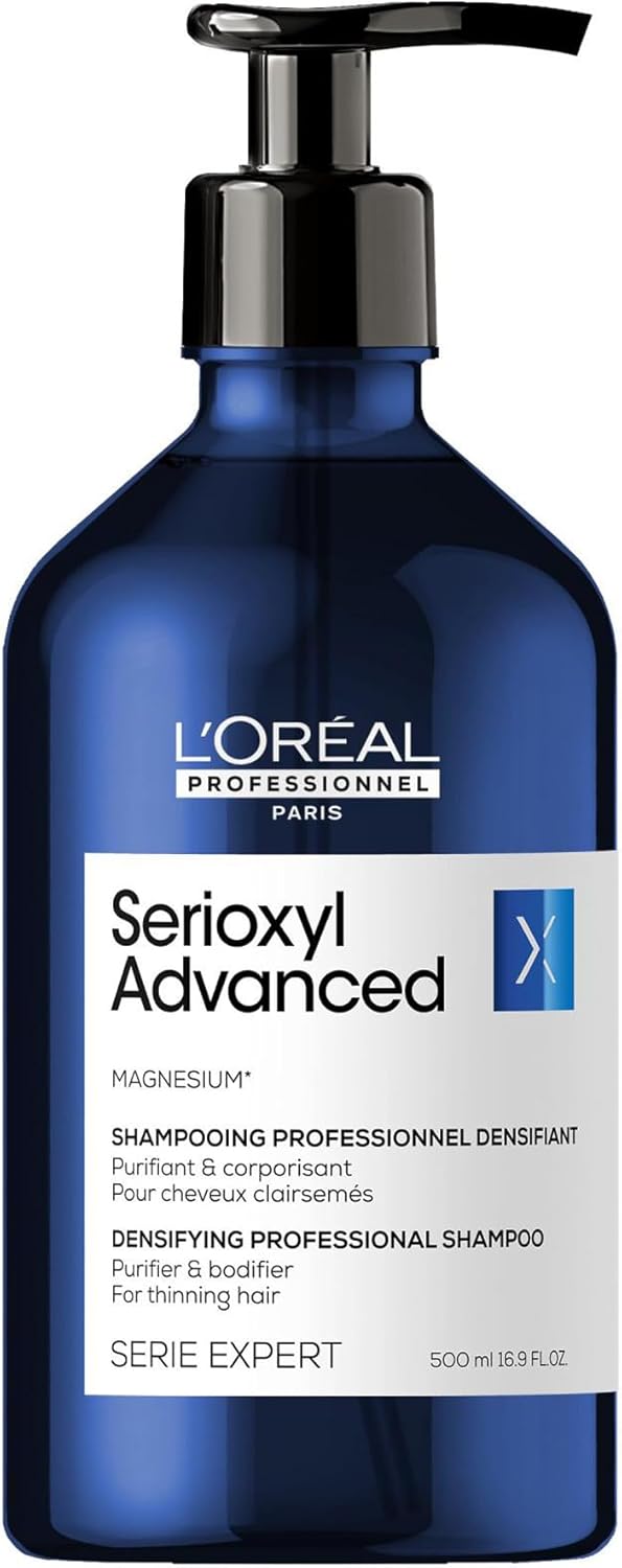 L'Oréal Šampon pro obnovu hustoty vlasů Loréal Professionnel Serioxyl Advanced Shampoo - 500 ml-(poškozený aplikátor)