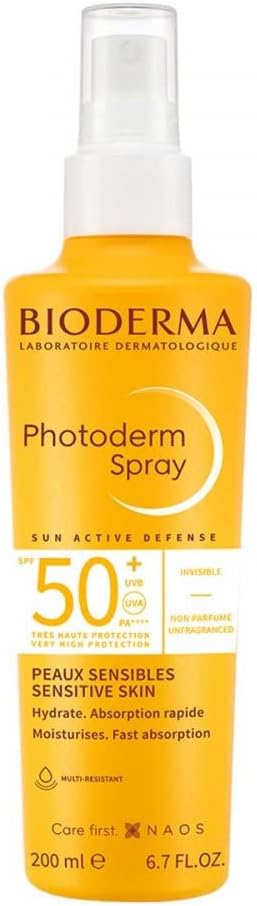 BIODERMA Photoderm sprej SPF50+ 200 ml-(poškozený aplikátor)