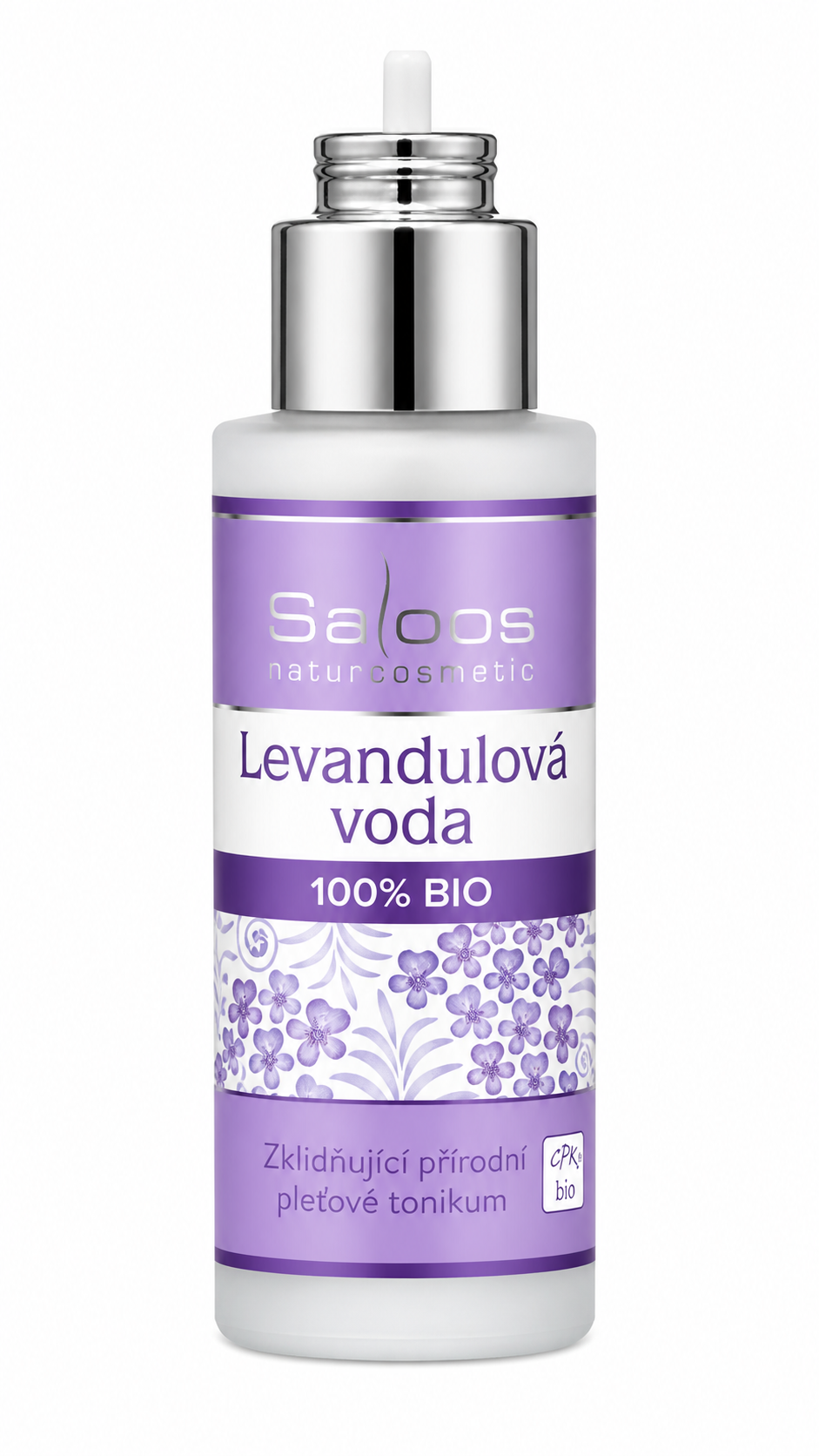 Saloos Levandulová voda BIO – pleťové tonikum 100ml (exp.01/27) (poškozený aplikátor)
