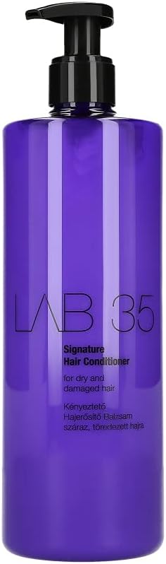 Levně Kallos LAB 35 Signature Kondicionér pro suché a poškozené vlasy 500 ml-(poškozený aplikátor)